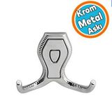 Nzb Vestiyer Mobilya Duvar Askısı Metal Dolap Elbise Askılığı Krom - Krom Kapaklı Sağlam Askı