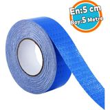Nzb Yapışkanlı Gece Parlayan Reflektörlü En 5 cm Onaysız Reflektif Ikaz Bandı 5 Metre Mavi Şerit Bant