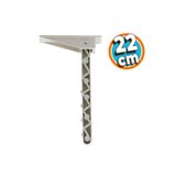 NZB Yemek Sofra Ayağı Plastik Katlanır Yer Sofrası Sini Altı Katlanabilir 22 cm Beyaz
