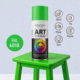 Nzb Yeşil Prof. Sprey Boya Metal Ahşap Taş Plastik ve Cam Yüzeylere Uygun Spray Boya 400 ml RAL6018 - 1 Adet
