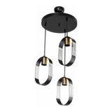 NZL Lighting Nova 3Lü Avize Çember