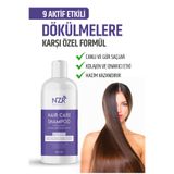 NZR BEAUTY Kolajen Ve Keratin Saç Dökülmesine Karşı Hızla Saç Uzatan Dolgunlaştırıcı Onarıcı Besleyici Şampuan 400 ml