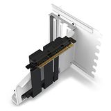 Nzxt Dikey GPU Montaj Kiti AB-RH175-W1-175 mm PCIe 4.0x16 yükseltici kablosu - GPU tutucu sağlam çelik tutucu, siyah/beyaz