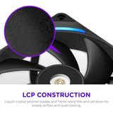 Nzxt F140X Performance Rgb 140MM Siyah Kasa Fani - Renkli