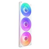 NZXT F360 RGB Core – 360 mm tekli çerçeve fan ünitesi 3 x 120 mm RGB fanlı – devir sayısı ve aydınlatma kontrolü – yüksek statik basınç ve hava akımı – fan başına 8 aRGB LED – beyaz