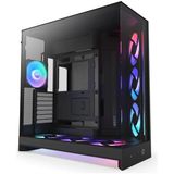 NZXT H Series H9 Flow RGB+ CM-H92FB-P1 Siyah ATX Mid Tower Gaming (Oyuncu) Kasa