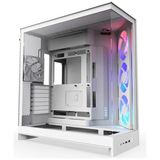 NZXT H Series H9 Flow RGB CM-H92FW-R1 Beyaz ATX Mid Tower Gaming (Oyuncu) Kasa