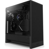 NZXT H5 Flow 2024 CC-H52FB-01 Fanlı Siyah ATX Gaming Bilgisayar Kasası