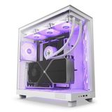 NZXT H6 Flow CC-H61FW-R1 RGB Fanlı Beyaz ATX Gaming Bilgisayar Kasası