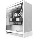 Nzxt H7 Flow(2024) Cm-H72fw-01 White Tempered Glass Usb 3.2 Atx Mid Tower Kasa