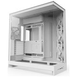 NZXT H9 Flow CM-H92FW-01 Fanlı Beyaz E-ATX Gaming Bilgisayar Kasası
