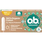 O.B. 3 Adet O.b Tampon Organic 16'lı Normal 16'lı