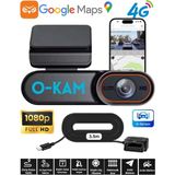 O-kam 2026 4G Araç Içi Kamera ve Görüntülü Araç Takip Sistemi Google Maps 1080P Kamera Gps - Çok Renkli