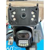 O-Kam 3024 Akıllı Wifi Kamera Dual Lens + Adaptör - Siyah