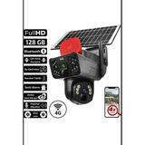 O-Kam 3815 4g Sim Kartlı Solar Siren + Çift Yön Ses + Işık IP66 KAMERA6MP 2 Lens 3 Görüntü - 1 Adet