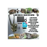 O-kam 5050 4g Sim Kartlı Solar Güneş Panelli Şarjlı Fotokapan