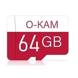 O-Kam 64 GB U3 Faster Transfer Speed Class 10 4K Video Kayıt SD Kart