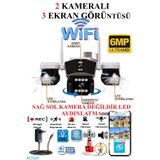 O-KAM 8080 6mp 355° Wifi Destekli Ptz Kamera (ADAPTÖR KUTU İÇERİSİNDE VAR) 8080 2 kamaralı