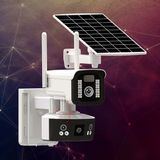 O-Kam Okam 3920 6Mp Solar 2 Kameralı Ptz Sim Kart Destekli Gece Görüşlü Güneş Enerjili Güvenlik Kamerası