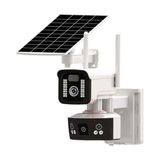 O-Kam Pro 3920 Solar 4g Smart Sim Kartlı Güvenlik Kamerası Güneş Enerjili 360? 6mp 1 Sabit 1 Hareketli Gece Görüşlü Sirenli Akıllı Kamera IP66 (Wi-Fi ile Çalışmaz Yalnızca Sim Kart Ile Çalışır)