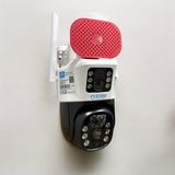 O-KAM PRO 5MP Çift Lens WiFi Akıllı PTZ Kamera – Renkli Gece Görüş, 2 Yönlü Ses, IP66