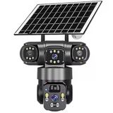 O-Kam Pro 6060 4G Solar 6Mp Ptz Kamera 2 Lensli