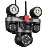 O-Kam Pro OK-231PLUS Premium 4 Lensli 12 Mp Wifi Ptz Güvenlik Kamerası - Standart