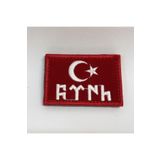 Ö ÖZMERT ASKERİ MALZEME Göktürk Türk Bayrağı Kol Arması Cırtlı