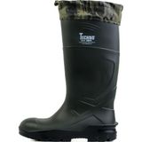 O4 Korumasız Kamuflaj Boğazlı Yeşil Poliüretan Çizme - Techno Boots