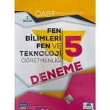 ÖABT Fen Bilimleri Fen ve Teknoloji Öğretmenliği 5 Deneme