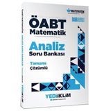 ÖABT Matematik Öğretmenliği Analiz Tamamı Çözümlü Soru Bankası