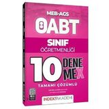 ÖABT MEB-AGS Sınıf Öğretmenliği 10 DenemeX Çözümlü