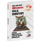 Öabt Meb Ags Türkçe Öğretmenliği 100 Soruda Halk Edebiyatı Deneme Çözümlü Yıldızlar Geçidi 3. Kitap Türkçe Fm