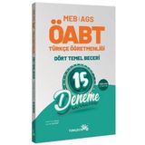 Öabt Meb-Ags Türkçe Öğretmenliği Dört Temel Beceri 15 Deneme Çözümlü