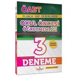 ÖABT Okul Öncesi Öğretmenliği 3 Deneme Çözümlü