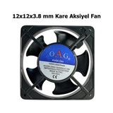 Oag Axıal Fan - Siyah
