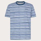 Oakley Blurrred Strıpes Tee Erkek T-Shirt OAK.FOA405507-OAK.9ZG - Mavi