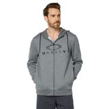 Oakley Erkek 2.0 Bark Tam Fermuarlı Kapüşonlu Sweatshirt 2 0, Yeni Atletik Gri, XL