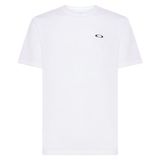 Oakley Erkek FINISH LINE CREW TİŞÖRT Klasik, Mavi: Beyaz, L