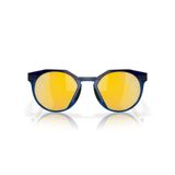 Oakley Erkek Oo9242 Hstn Yuvarlak Güneş Gözlüğü, Lacivert/Şeffaf Mavi/Prizm 24k Polarize, 52 mm