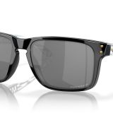 Oakley Erkek Oo9417 Holbrook XL Kare Güneş Gözlüğü, Siyah/Prizm Siyah Polarize, 59 mm