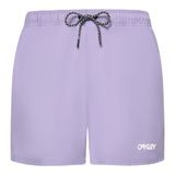 Oakley Erkek Plaj Voleybolu 40 cm Plaj Şortu, Mor, S