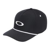 Oakley Erkekler Elips Halat Şapka, Siyah/Beyaz, Tek Beden