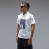Oakley Futurescape Logo Frog Erkek Kısa Kollu T-Shirt - XL - Beyaz