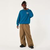 Oakley Futurescape Powder Crewneck Erkek Sweatshirt - M - Mavi