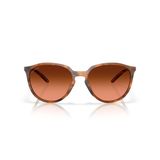 Oakley Kadın Oo9288 Sielo Yuvarlak Güneş Gözlüğü, Mat Zencefil Kaplumbağası/Prizm Kahverengi Gradyan, 57 mm