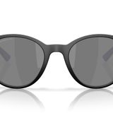 Oakley Kadın Oo9474 Spindrift Yuvarlak Güneş Gözlüğü, Mat Siyah/Prizm Siyah Polarize, 52 mm