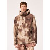 Oakley Kahve Erkek Kapüşonlu Kayak Montu FOA402345 Range Rc Jacket - S - Haki - Kamuflaj