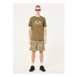 Oakley O BARK 2.0 Haki Bisiklet Yaka Normal Baskılı Erkek T-Shirt