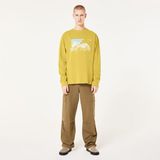 Oakley Outdoor Erkek Uzun Kollu T-Shirt - XS - Sarı